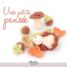 Pensée douce au cœur de la nature